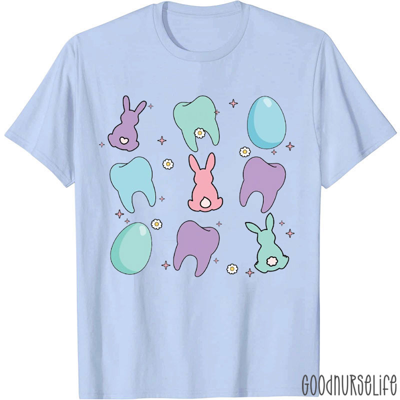 Easter Egg And Bunny Dental T-Shirt