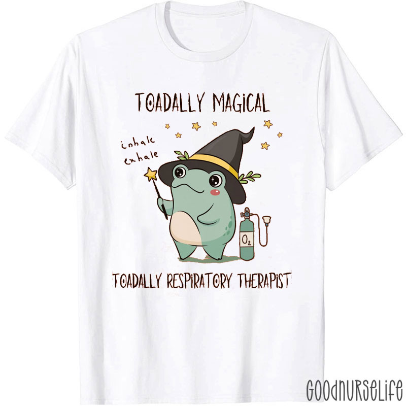 Toadally Magical Respiratory Therapist T-Shirt