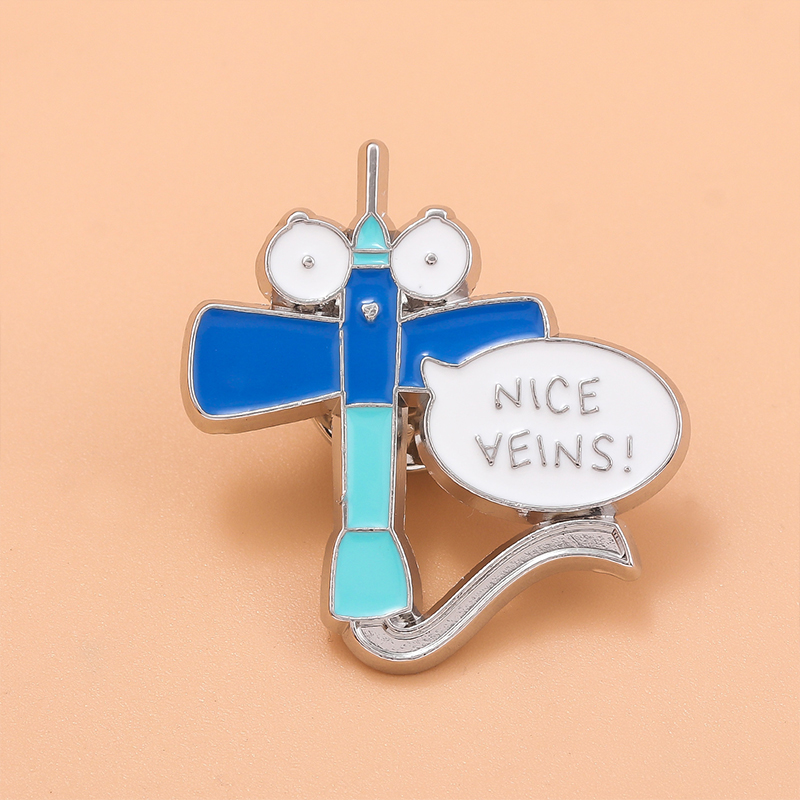 Nice Veins Nurse Pin