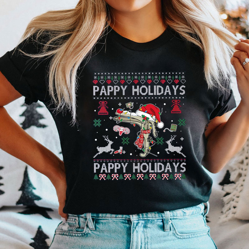 Pappy Holidays Christmas T-Shirt