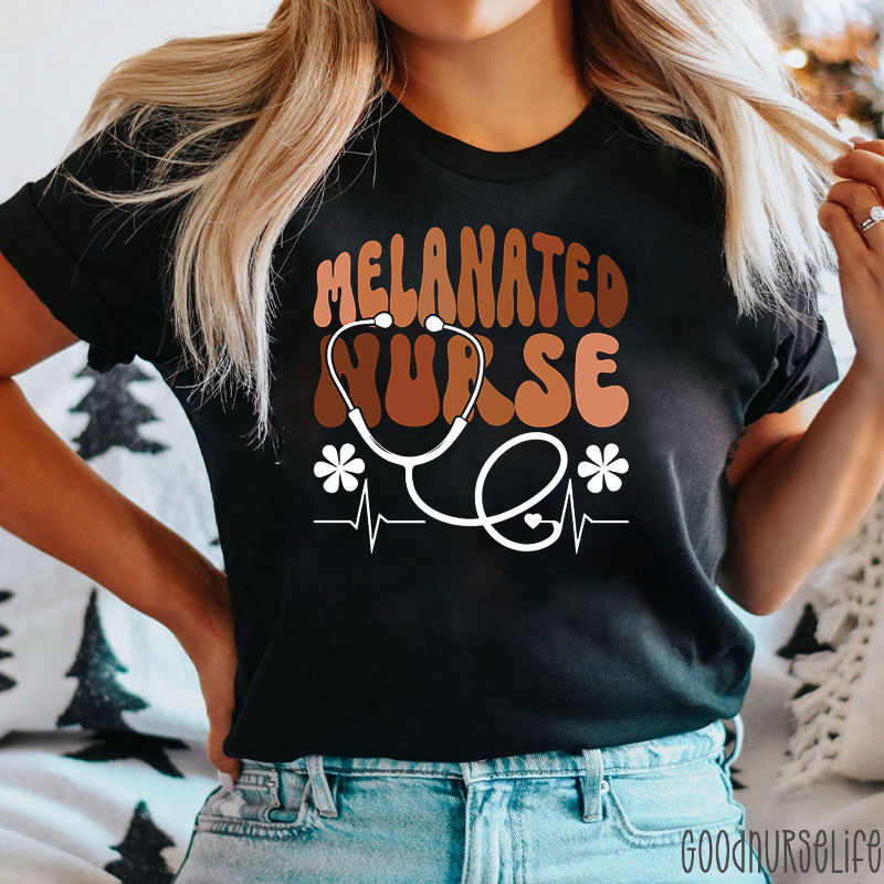 Melanated Nurse T-Shirt