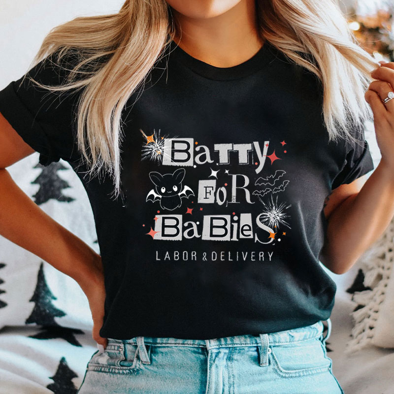 Batty For Babies Nurse T-Shirt