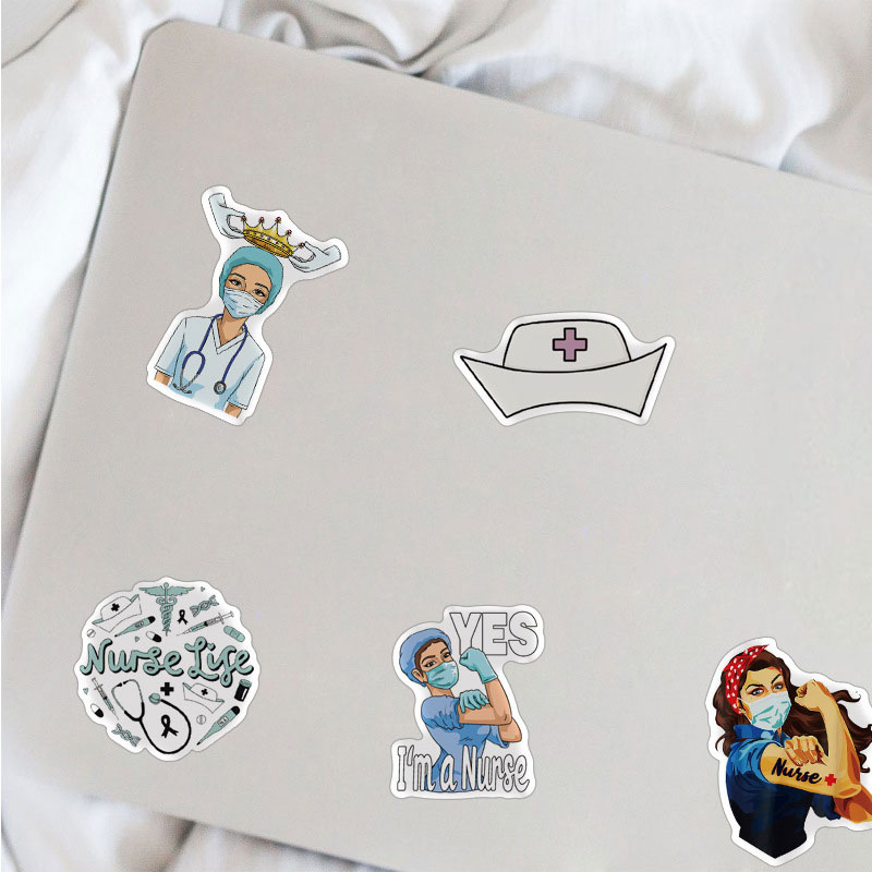 Nurse Life 50 Pack Nurse Stickers