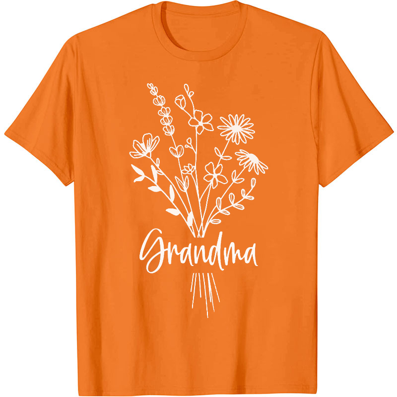 Flower Grandma T-Shirt