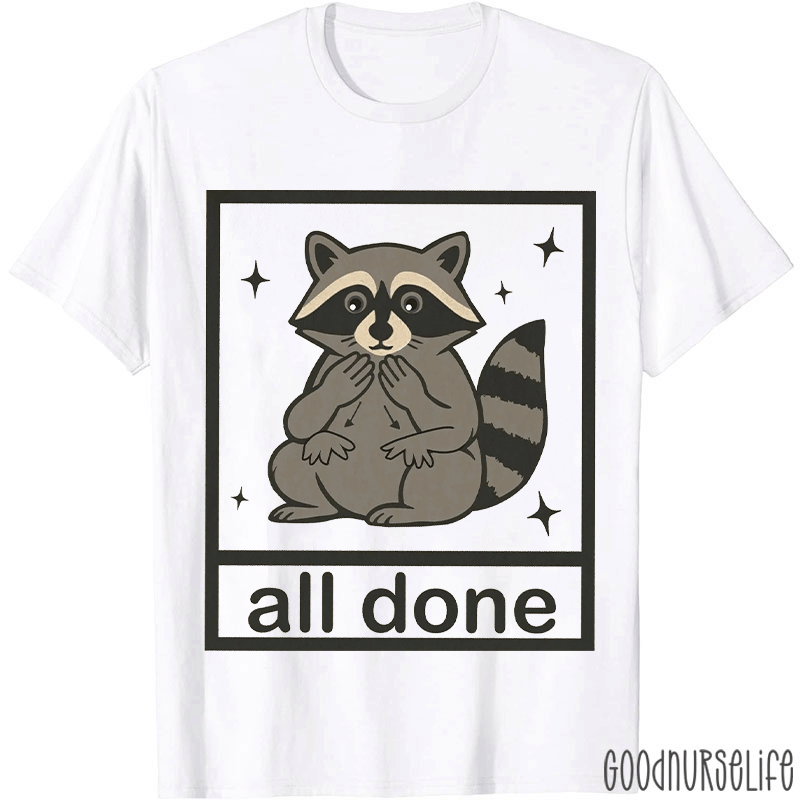 Feral Raccoon Speech Therapy T-shirt