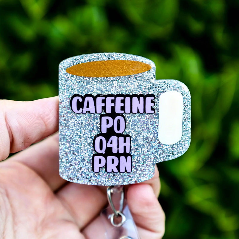 Caffeine Po Q4h Prn Badge Reel