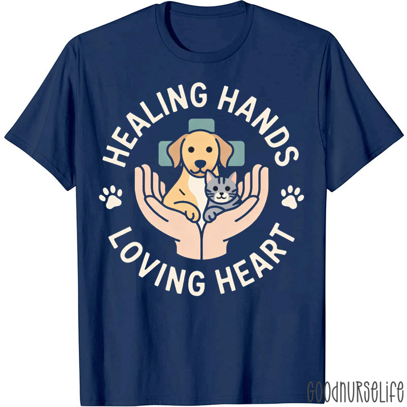 Healing Hands Loving Heart T-shirt