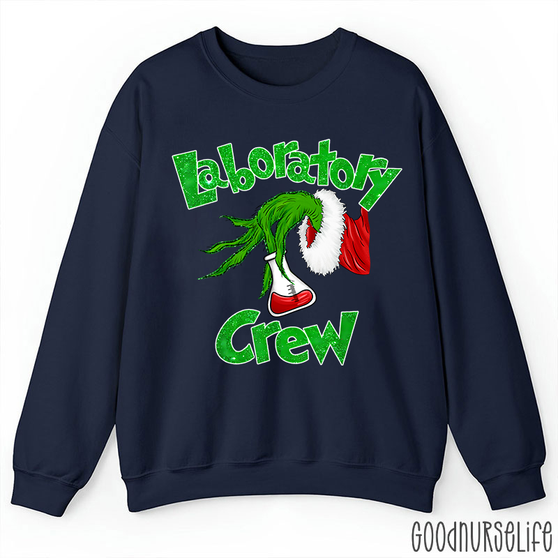 Hand Laboratory Crew Sweatshirt