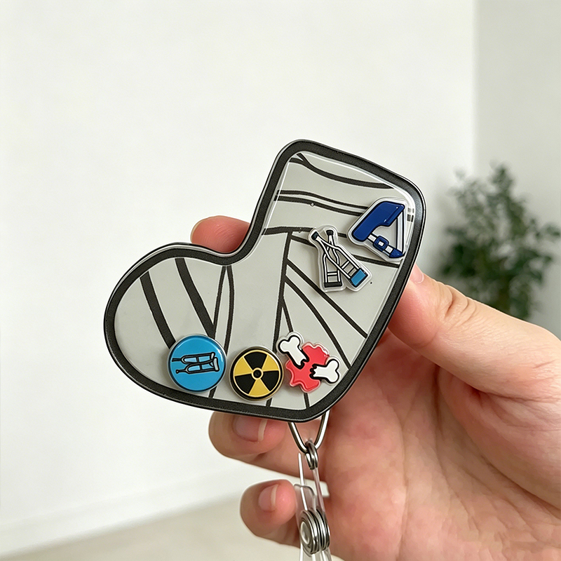 Orthopedic Shaker Badge Reel