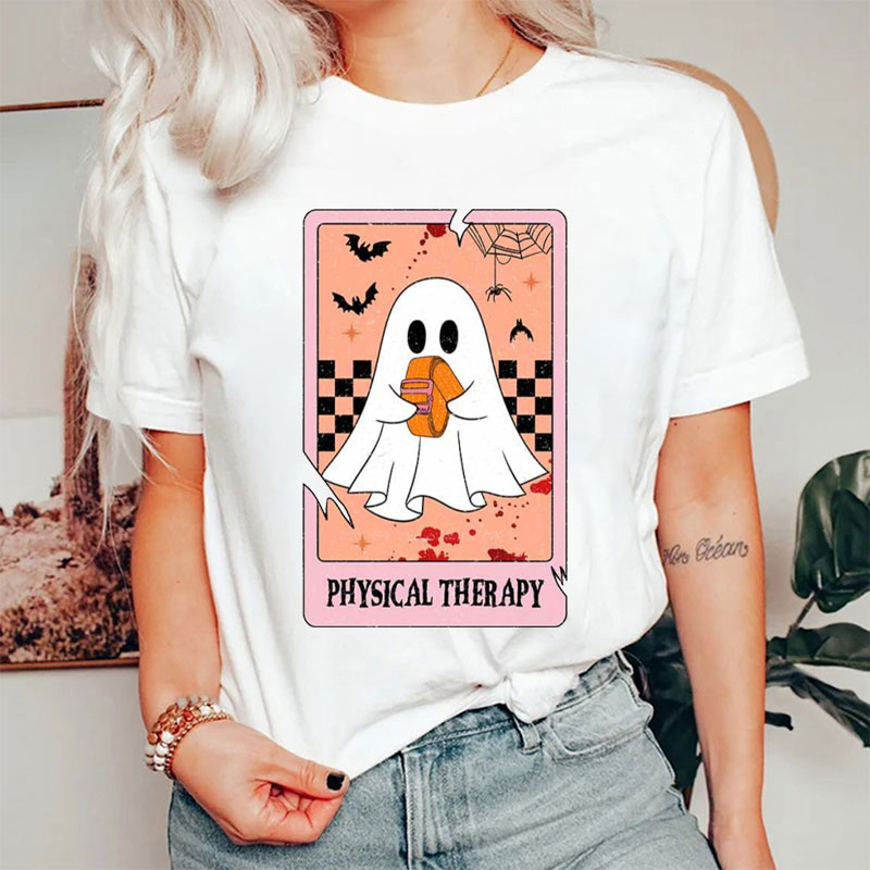 Ghostly PT Tarot Therapy Spirit T-Shirt