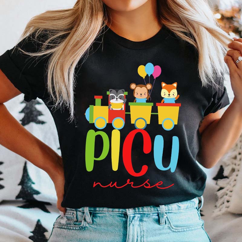 Cute PICU Nurse T-Shirt