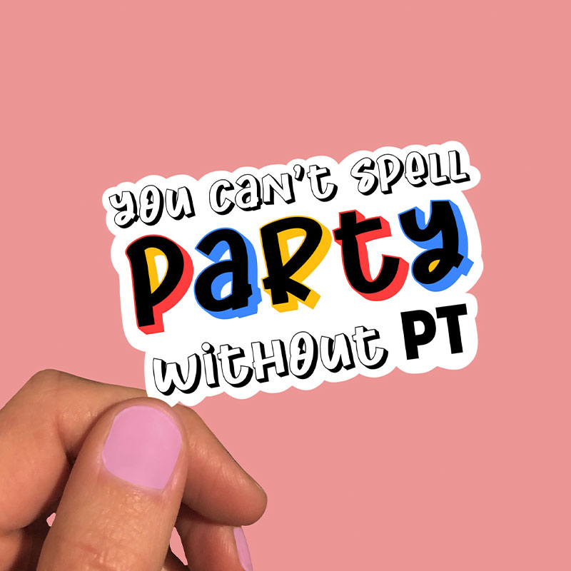 Dpt Core Of The Party Nurse Stickers