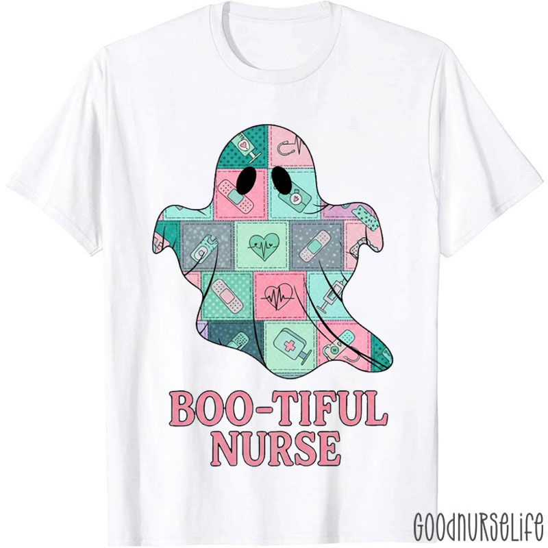 Boo-Tiful Ghost Nurse T-Shirt