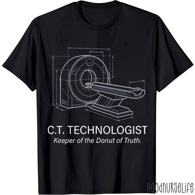 CT Technologist Keeper Of The Donut Of Truth T-shirt