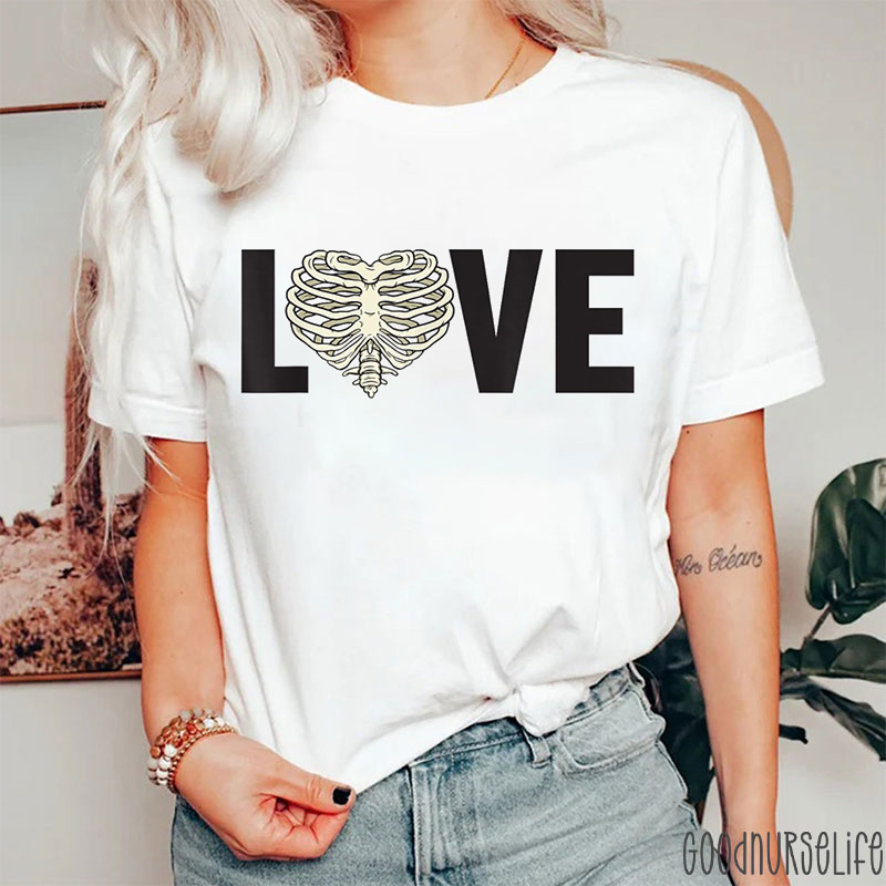 Love Radiographer Nurse T-shirt