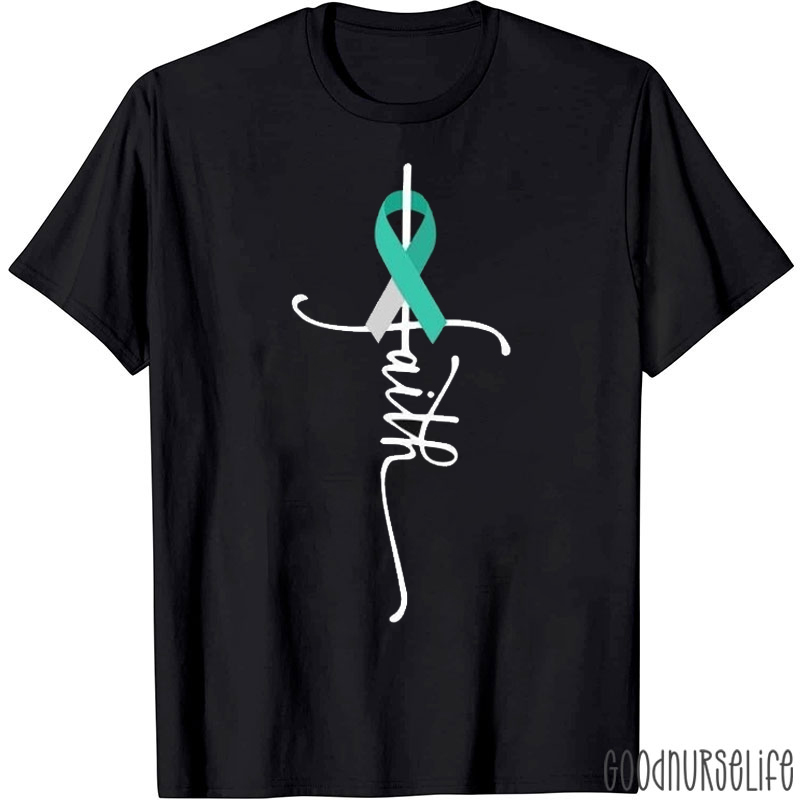 Cervical Cancer Faith T-Shirt