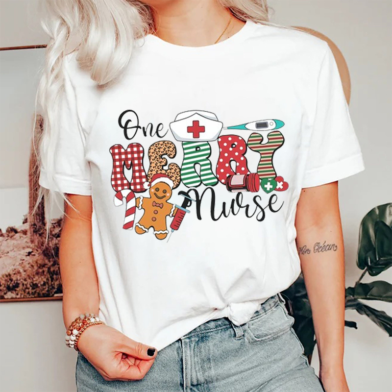 One Merry Nurse T-Shirt