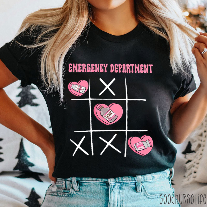 Emergency Valenitne Nurse T-Shirt
