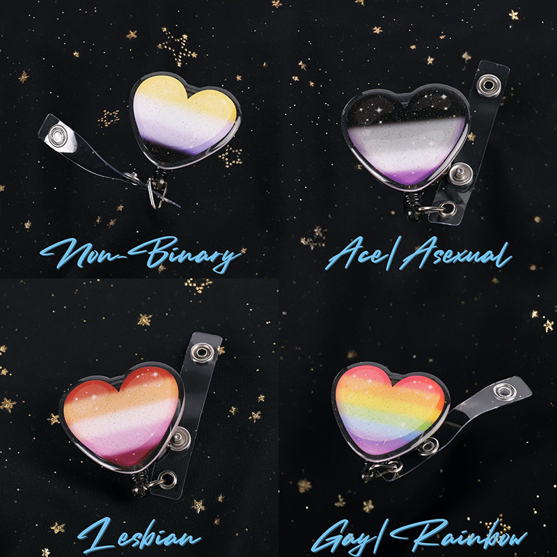 LGBTQ Pride Nurse Badge Reel