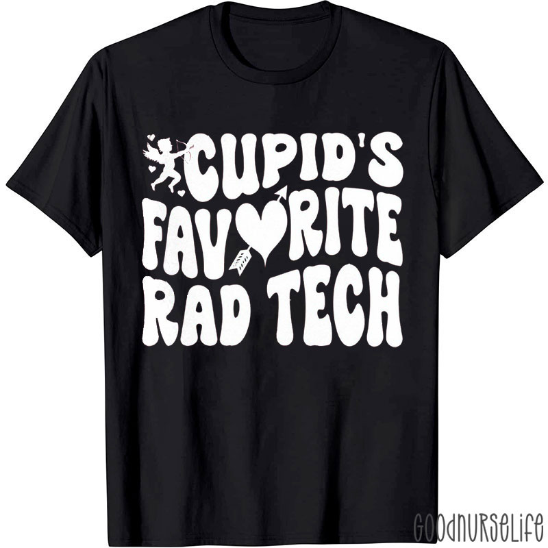 Cupid's Favorite Rad Tech Nurse T-Shirt
