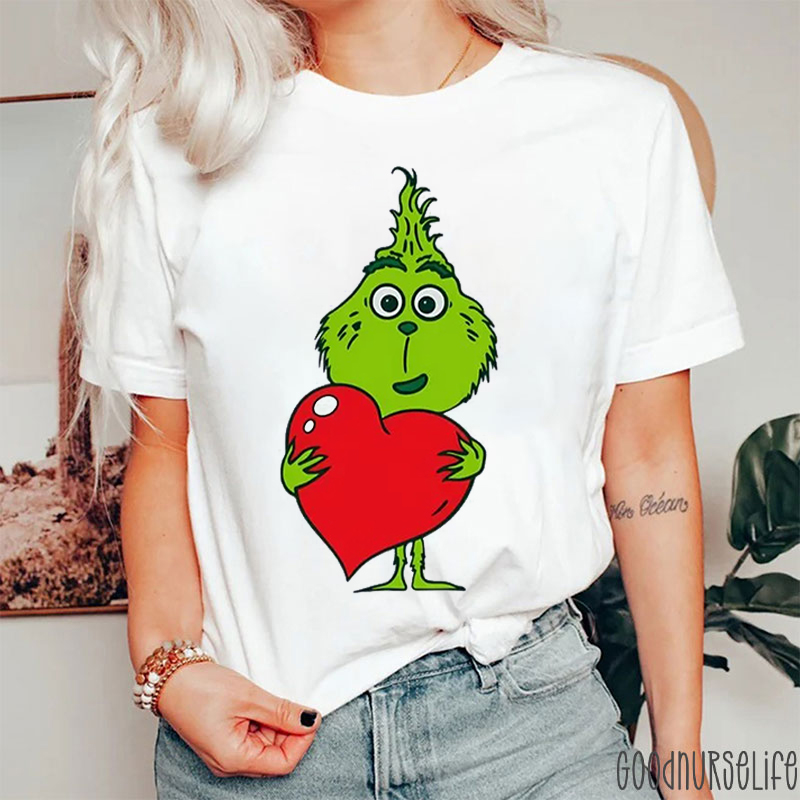 Green Guy Steal Your Heart Nurse T-shirt