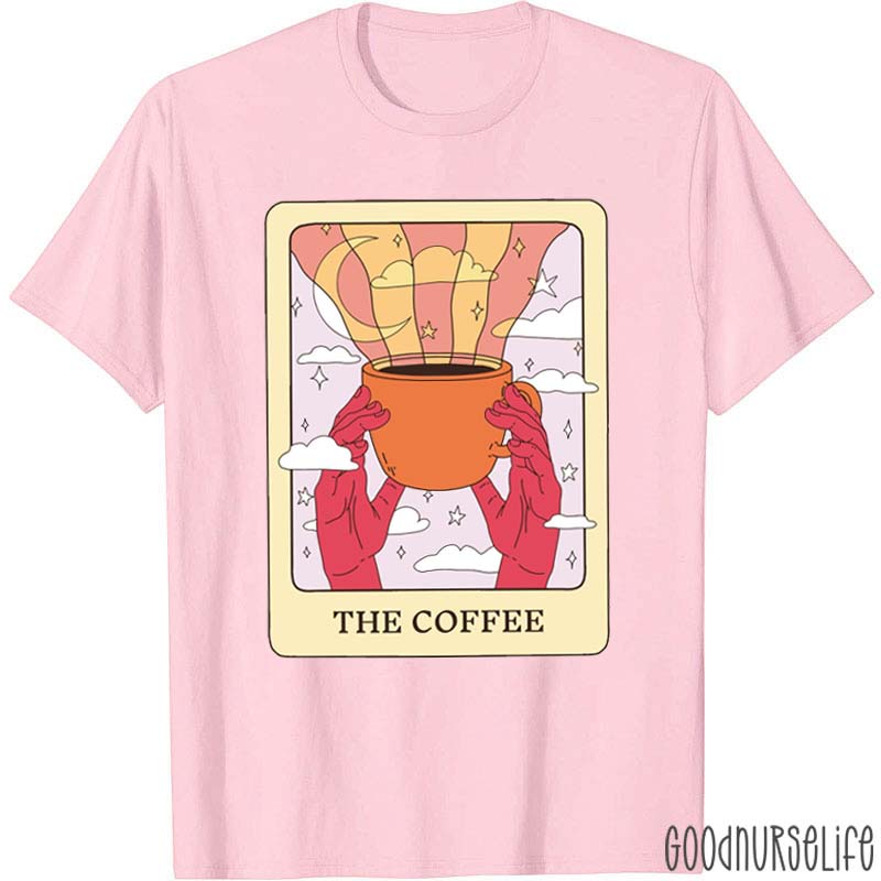 The Coffee Tarot Card T-Shirt