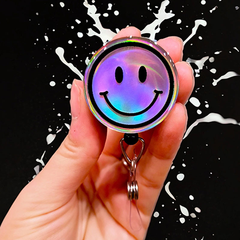 Happy Face Badge Reel