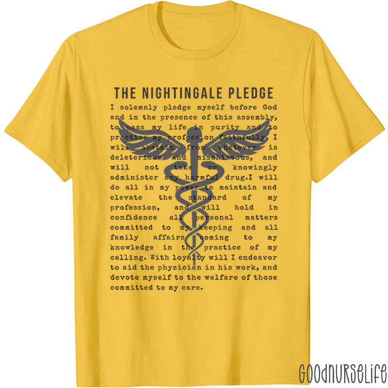 The Nightingale Pledge Nurse T-Shirt