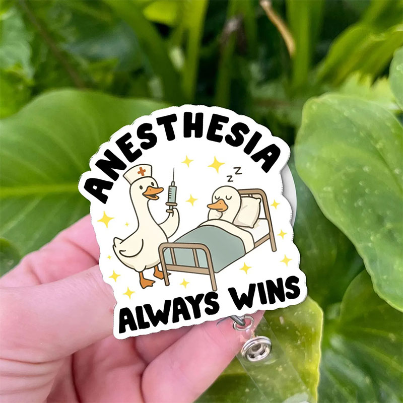 Anesthesia Always Wins Badge Reel