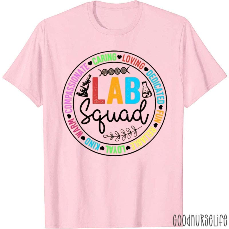 Laboratory Technician Lab Squad Nurse T-Shirt