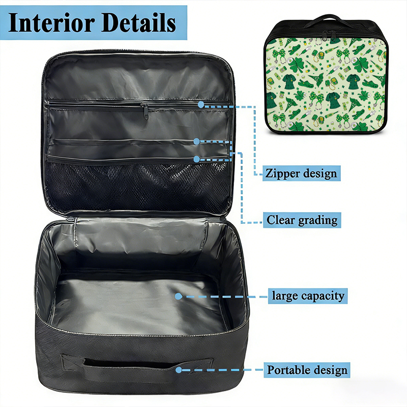 Happy St. Patrick's Day Nurse First Aid Kit Bag