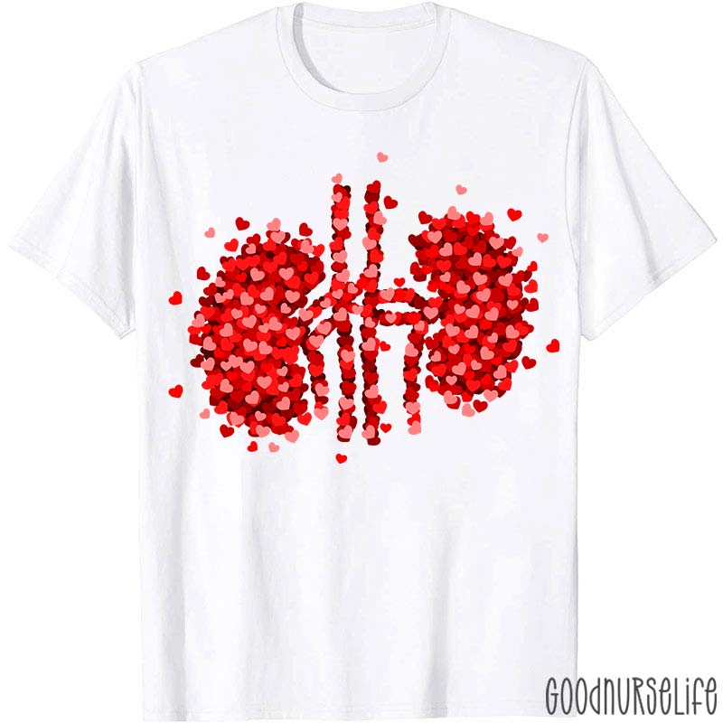 Kidney Made Of Love Nurse T-Shirt