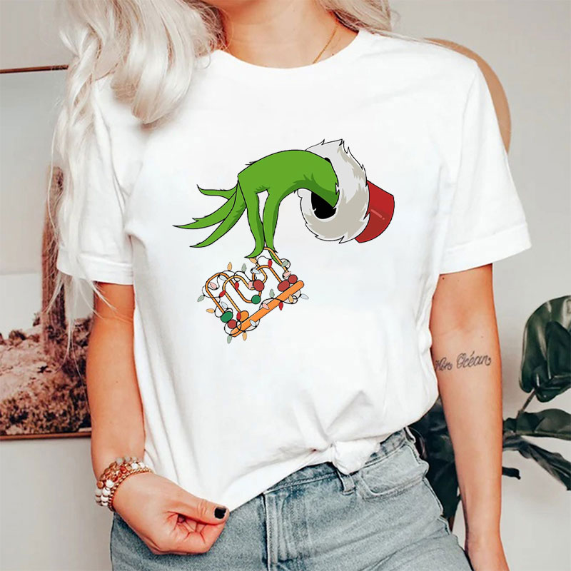 Festive Wire Maze And Hand T-Shirt