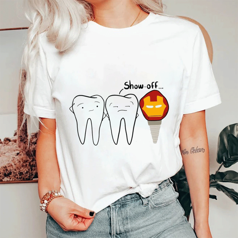 Show Off Its Attire Nurse T-shirt