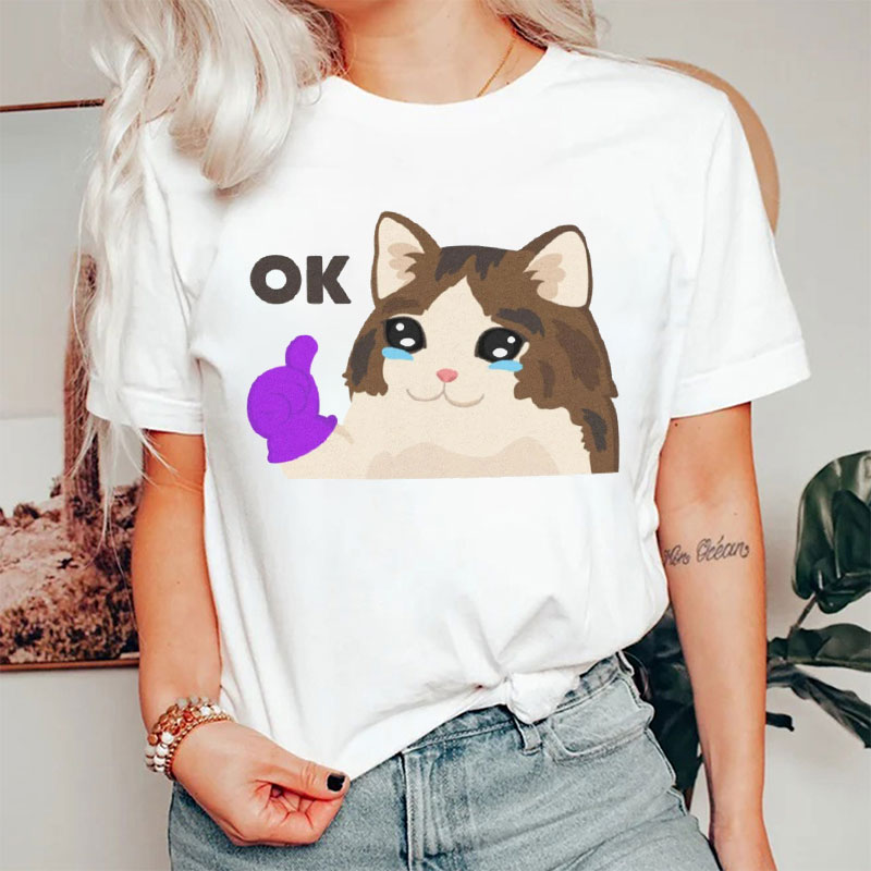 It's Ok Crying Cat T-Shirt