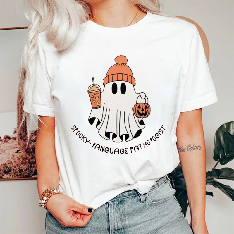 Spooky Language Pathologist T-Shirt