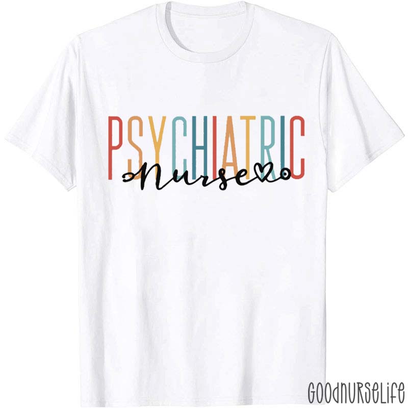 Retro Psych Nurse T-Shirt