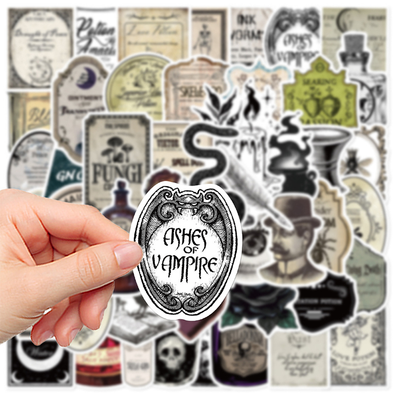 50PCS Pharmacist Potion Doodle Nurse Stickers