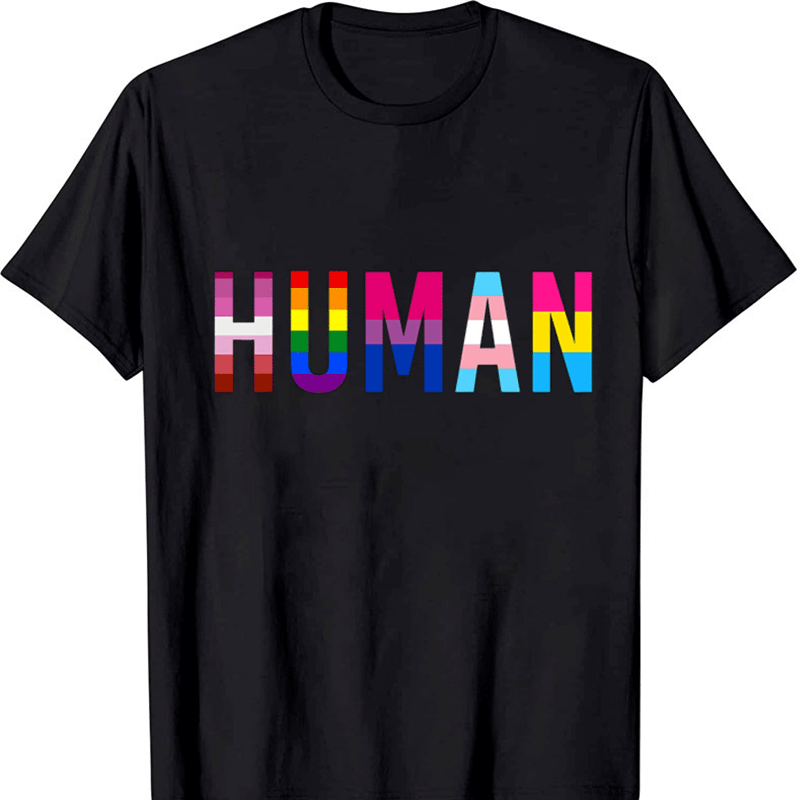 Rich Colors Human T-shirt