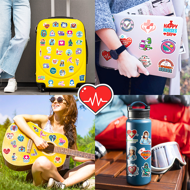 One Loved Nurse 50 PCS Stickers Pack Stickers