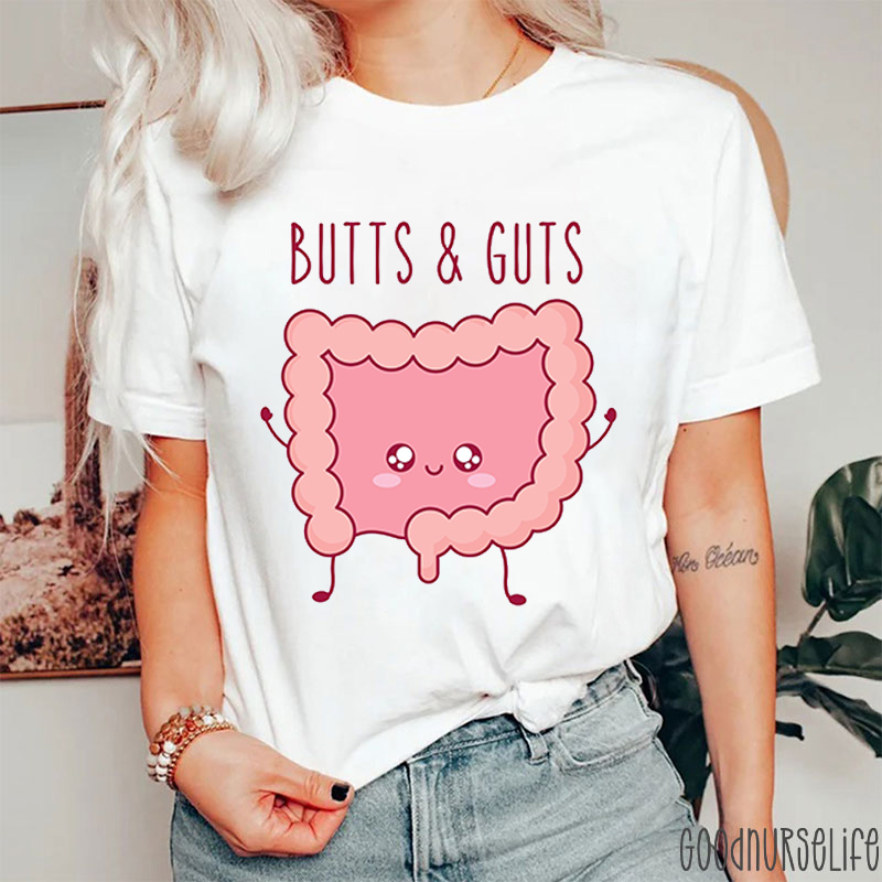 Butts And Guts Nurse T-shirt