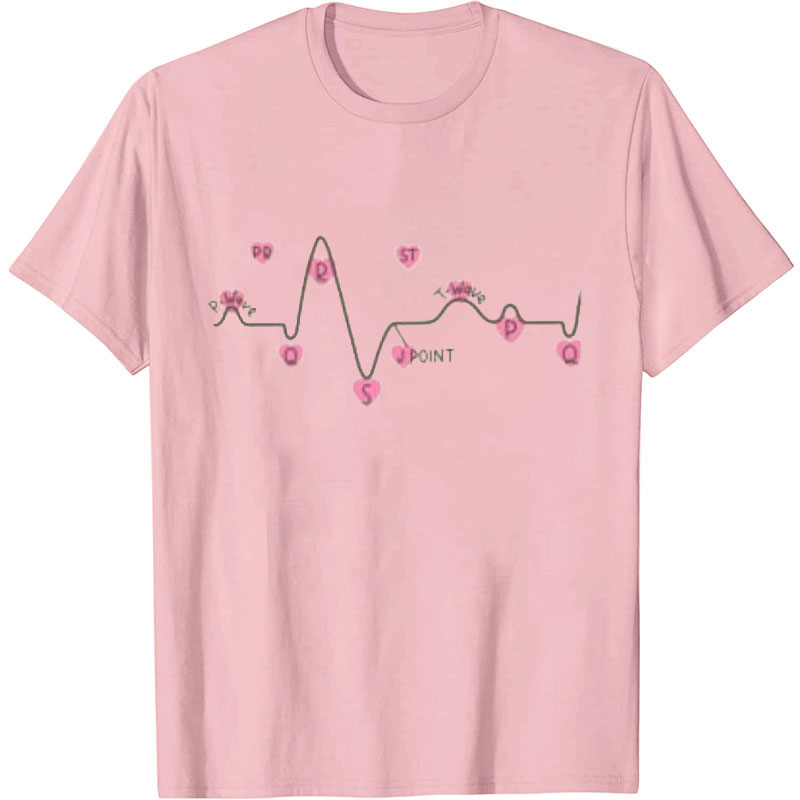 ECG Signals Nurse T-Shirt