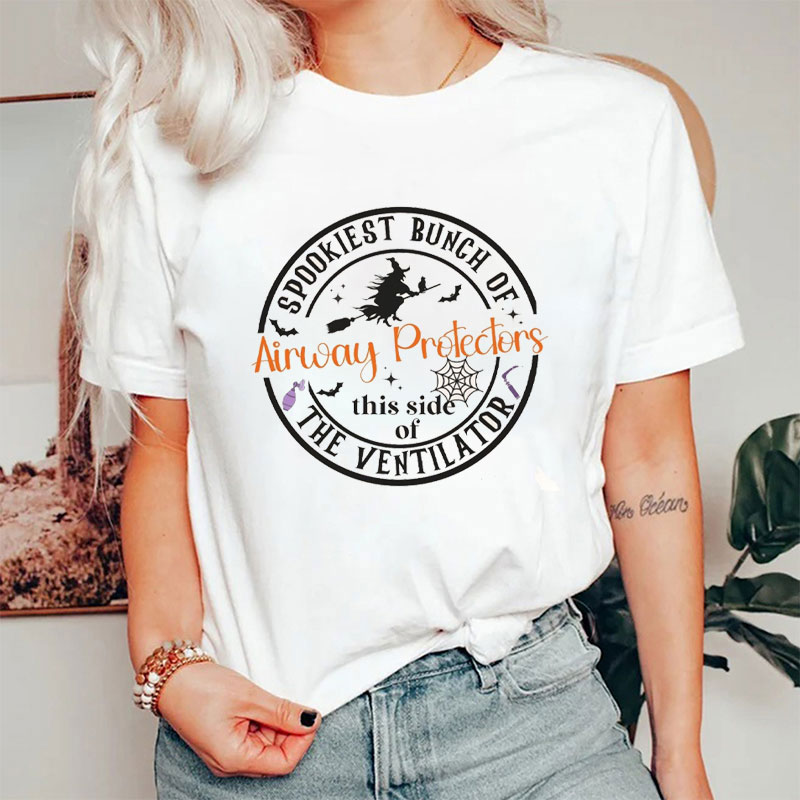 Spookiest Bunch Of The Ventilator Airway T-Shirt