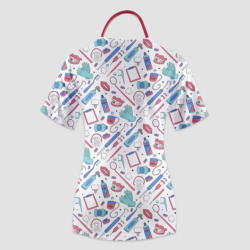 Dental Tools Nurse Uniform