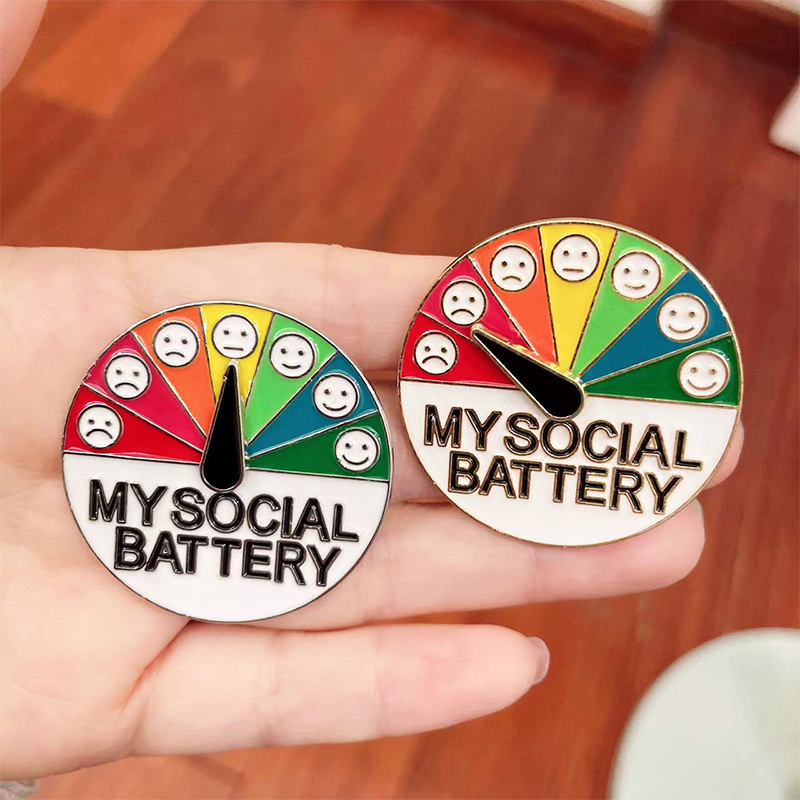 My Social Battery Nurse Pin