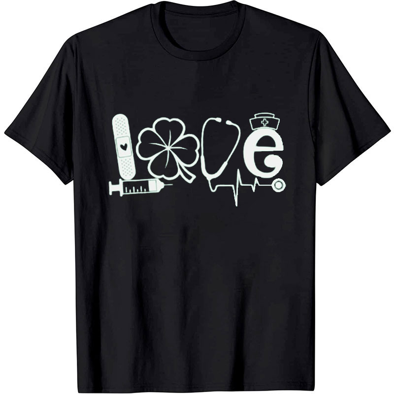 Nurses Love Shenanigans Nurse T-Shirt