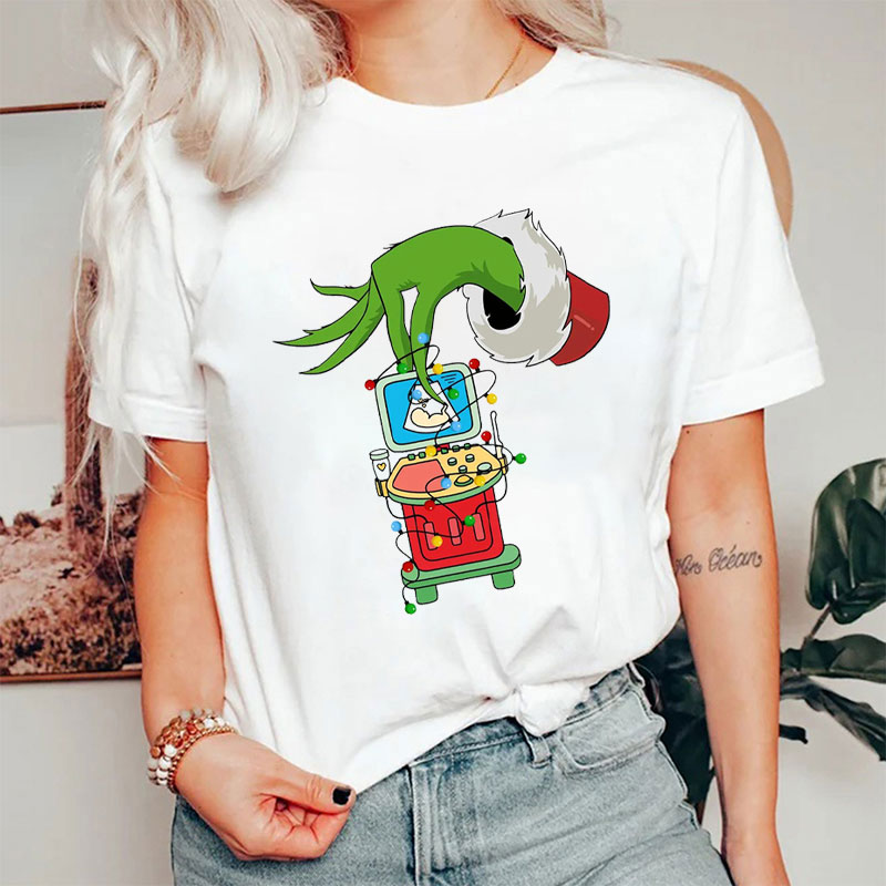 Ultrasound Machine Festive Holiday Medical Equipment T-Shirt