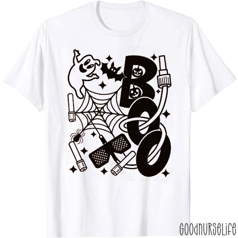 Spooky Medical Technologist Halloween Phlebotomist T-Shirt