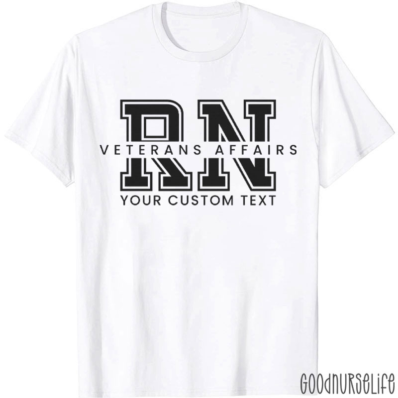 Personalized Name RN Nurse Medical Intensive Care Nurse T-Shirt