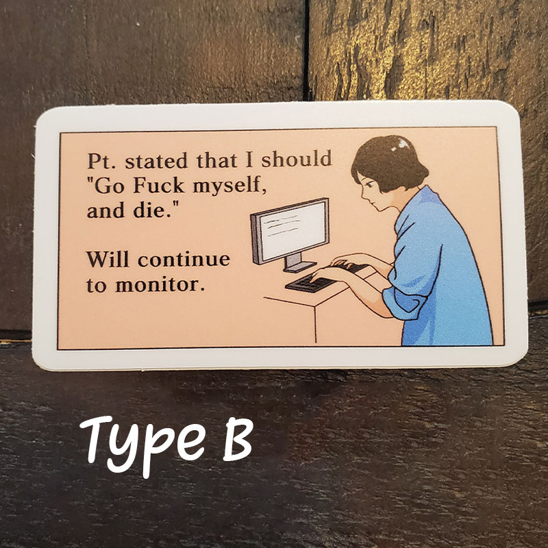 Funny Nurse Meme Sticker Nurse Stickers